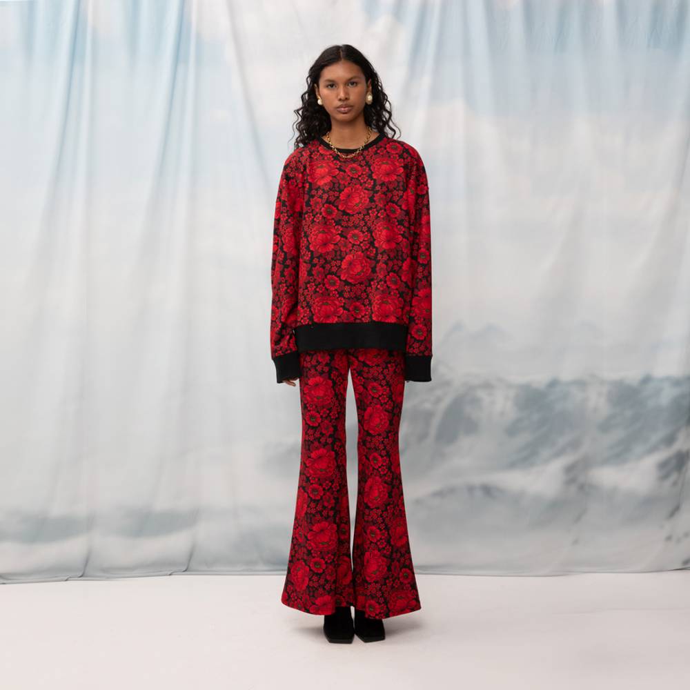 WEARE FW24 0206 Flowers Red Front