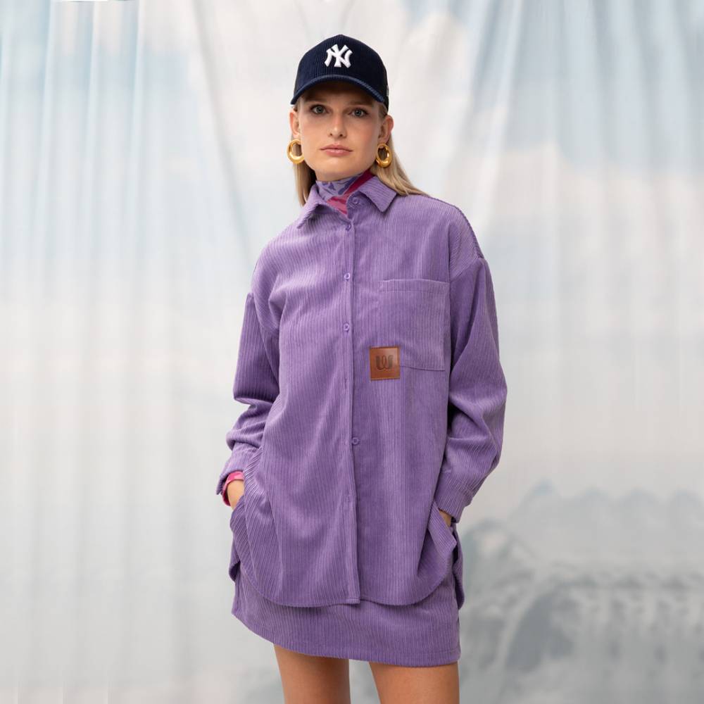 WEARE FW24 0818 Lilac Front Closeup